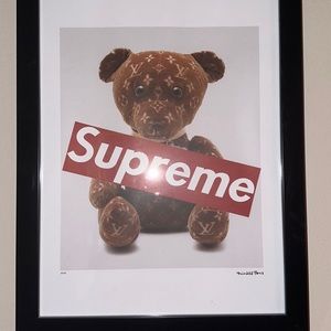 Limited Edition Supreme X Louis Vuitton Teddy Bear Cover